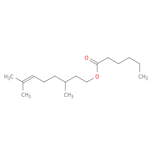 CitronellylHexanoate.