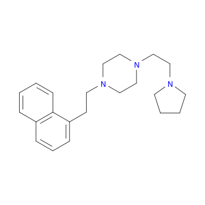 Piperazine, 1-[2-(1-naphthalenyl)ethyl]-4-[2-(1-pyrrolidinyl)ethyl]-
