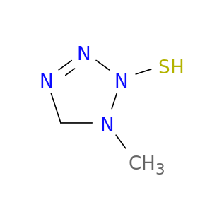 1H-Tetrazole, 2,5-dihydro-2-mercapto-1-methyl-