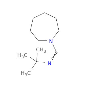 1H-Azepine, 1-[[(1,1-dimethylethyl)imino]methyl]hexahydro-