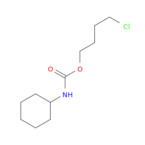 Carbamic acid, cyclohexyl-, 4-chlorobutyl ester