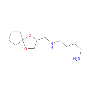 1,4-Butanediamine, N-(1,4-dioxaspiro[4.4]non-2-ylmethyl)-