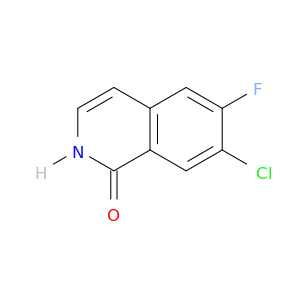 1(2H)-Isoquinolinone, 7-chloro-6-fluoro-