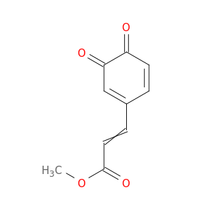 2-Propenoic acid, 3-(3,4-dioxo-1,5-cyclohexadien-1-yl)-, methyl ester