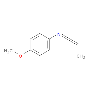 Benzenamine, 4-methoxy-N-1-propenylidene-