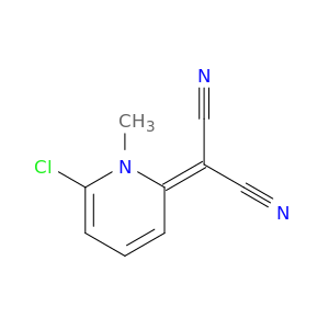 Propanedinitrile, (6-chloro-1-methyl-2(1H)-pyridinylidene)-