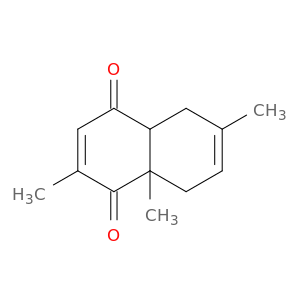 1,4-Naphthalenedione, 4a,5,8,8a-tetrahydro-2,6,8a-trimethyl-