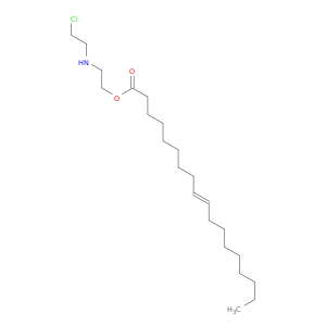 9-Octadecenoic acid, 2-[(2-chloroethyl)amino]ethyl ester, (E)-