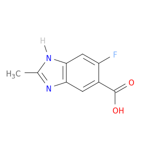6-Fluoro-2-methyl-1H-benzo[d]imidazole-5-carboxylic acid