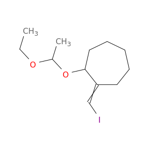 Cycloheptane, 1-(1-ethoxyethoxy)-2-(iodomethylene)-