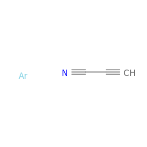 2-Propynenitrile, compd. with argon (1:1)