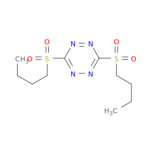 1,2,4,5-Tetrazine, 3,6-bis(butylsulfonyl)-