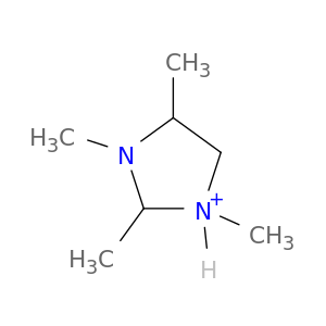 1H-Imidazolium, 4,5-dihydro-1,2,3,4-tetramethyl-