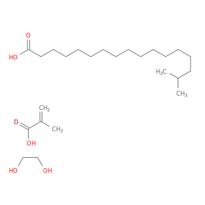 ethylene glycol; 16-methylheptadecanoic acid; 2-methylprop-2-enoic acid; titanium