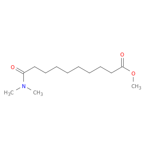 Decanoic acid, 10-(dimethylamino)-10-oxo-, methyl ester