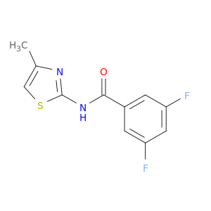 Benzamide,3,5-difluoro-N-(4-methyl-2-thiazolyl)-