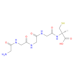 L-Cysteine, N-[N-[N-(N-glycylglycyl)glycyl]glycyl]-