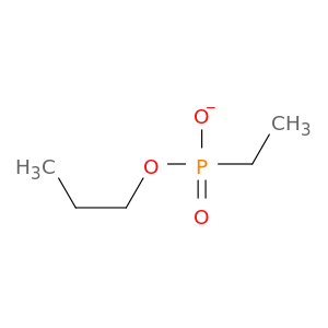 Phosphonic acid, ethyl-, monopropyl ester