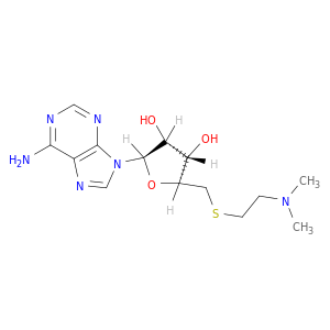 Adenosine, 5'-S-[2-(dimethylamino)ethyl]-5'-thio-