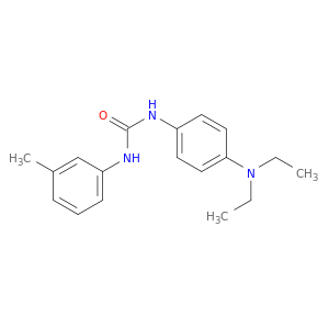 Urea, N-[4-(diethylamino)phenyl]-N'-(3-methylphenyl)-