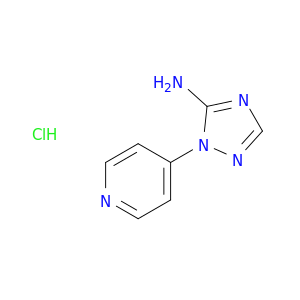1H-1,2,4-三唑-5-胺,1-(4-吡啶基)-,盐酸盐(1：1)