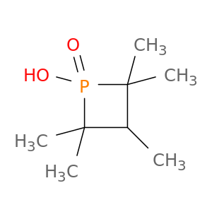 2,2,3,4,4-pentamethylphosphetan-1-ol 1-oxide