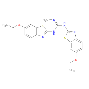 Guanidine, N,N'-bis(6-ethoxy-2-benzothiazolyl)-N''-methyl-