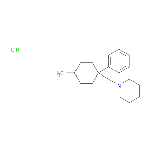 1-(4-methyl-1-phenylcyclohexyl)piperidine hydrochloride(1:1)