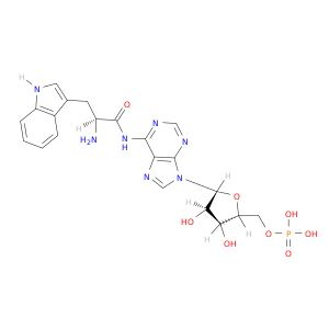 5'-Adenylic acid, N-[2-amino-3-(1H-indol-3-yl)-1-oxopropyl]-, (S)-