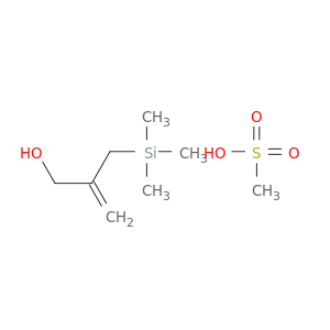 2-Propen-1-ol, 2-[(trimethylsilyl)methyl]-, methanesulfonate