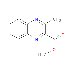 2-Quinoxalinecarboxylic acid, 3-methyl-, methyl ester