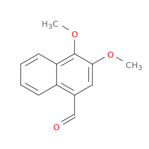 1-Naphthalenecarboxaldehyde, 3,4-dimethoxy-
