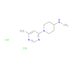 N-methyl-1-(6-methylpyrimidin-4-yl)piperidin-4-amine dihydrochloride