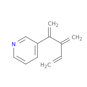 Pyridine, 3-[1,2-bis(methylene)-3-butenyl]-