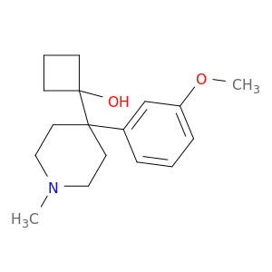 Cyclobutanol, 1-[4-(3-methoxyphenyl)-1-methyl-4-piperidinyl]-