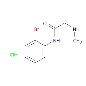 N-(2-Bromophenyl)-2-(methylamino)acetamide Hydrochloride