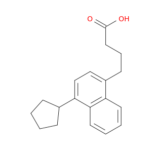 4-(4-cyclopentylnaphthalen-1-yl)butanoic acid