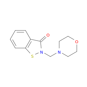 2-(4-吗啉基甲基)-1,2-苯并二噻唑-3(2H)-酮