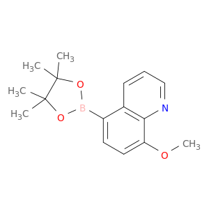 Quinoline, 8-methoxy-5-(4,4,5,5-tetramethyl-1,3,2-dioxaborolan-2-yl)-