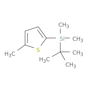 Silane, (1,1-dimethylethyl)dimethyl(5-methyl-2-thienyl)-