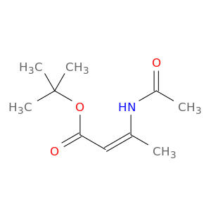 2-Butenoic acid, 3-(acetylamino)-, 1,1-dimethylethyl ester, (2Z)-