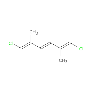 1,3,5-Hexatriene,1,6-dichloro-2,5-dimethyl-