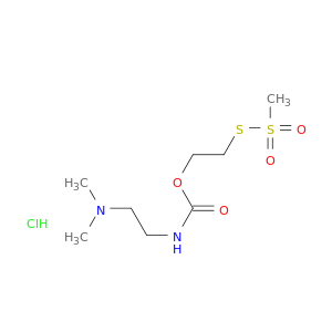 O-2-(Methanethiosulfonate)ethyl-N-(N,N-dimethylaminoethyl)carbamate, Hydrochloride