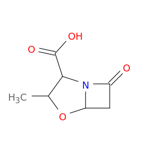 4-Oxa-1-azabicyclo[3.2.0]heptane-2-carboxylic acid, 3-methyl-7-oxo-