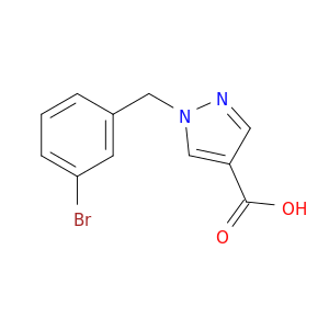 1-(3-Bromobenzyl)-1H-pyrazole-4-carboxylic acid