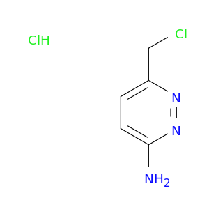6-(chloromethyl)pyridazin-3-amine hydrochloride