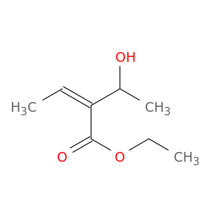 2-Butenoic acid, 2-(1-hydroxyethyl)-, ethyl ester, (2Z)-