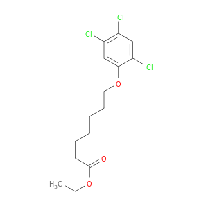 Heptanoic acid, 7-(2,4,5-trichlorophenoxy)-, ethyl ester