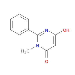 4(3H)-Pyrimidinone, 6-hydroxy-3-methyl-2-phenyl-