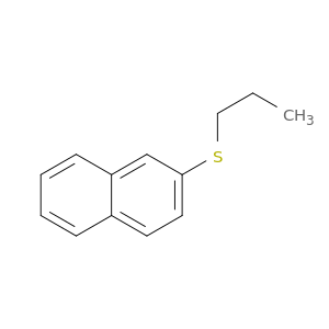 Naphthalene, 2-(propylthio)-